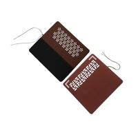 Housoutil 2pcs Felt Pencil Roll Wrap Brush Holder Portable Paint Brush Storage Organizer with Hollow Out Classical Design Shock Absorbing Felt Case for Artists and Students