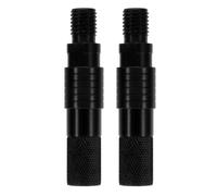 Housoutil 2pcs Fishing Alarm Adapter Quick Release Connector for Bite Alarms and Fishing Rods Compact and Portable Design with 0.8cm Thread Diameter the Lake or Beach