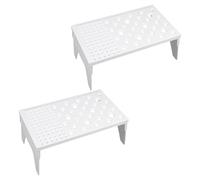 Housoutil 2pcs Fondant Flower Drying Rack Thickened Air Dry Stand for Sugar Paste Cake Decorating, Gum Paste Flower Holder Baking Tool for Home and Professional Use