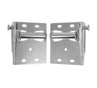 Housoutil 2pcs Garage Door Lifting Brackets Residential Roller Bracket for Smooth Operation Stable Bottom Support Accessories for Segmented Garage Doors Easy Installation