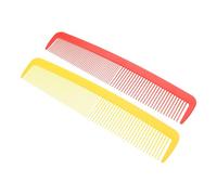 Housoutil 2pcs Giant Halloween Jumbo Comb Props Wide Tooth Comb Party Carnival Costume Accessory Stage Performance Essential Multi Person Use Plastic for Group Performances