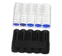 Housoutil 2pcs Large Capacity Euro Coin Holder Organizer Spring Mechanism Coin Sorter for Collectors Supplies