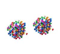 Housoutil 2pcs Large Shell Pattern Multi Shaped Colorful Glitter Sequins Confetti for DIY Crafts Handmade Decoration Supplies