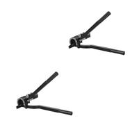 Housoutil 2pcs Manual Three Groove Tubing Bender Tool for Copper and Aluminum Tubes Handheld Conduit Bender with Bending Angle for Air Conditioning Installation and Repair