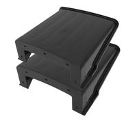 Housoutil 2PCS Outdoor Camera Cover Plastic Rainproof Security Camera Hood Shield for Wall-mounted Cctv Protection Against Sun Rain Dust Lightweight Guard