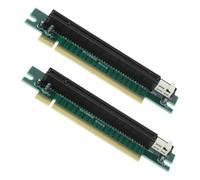 Housoutil 2pcs Pci-e Card Adapter Graphics Card Riser Extension Protection Gpu Extender Riser Adapter for Computer Supply and Gaming Setup