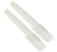 Housoutil 2Pcs Plastic Chalk Clip Holder Water Soluble Chalk Extender for School Chalkboard Use to Prevent Breakage and Keep Hands Clean