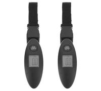 Housoutil 2pcs Portable Digital Luggage Scale with 40kg 88lb Capacity, User Friendly Abs Handheld Suitcase Weigher for Travel and Shipping, Lightweight and Compact Design