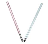 Housoutil 2pcs Precision Capacitive Stylus Pens for Touchscreens Compatible with Tablets Laptops Smartphones Lightweight Ergonomic Design for Smooth Writing Drawing and Online Learning