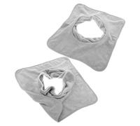 Housoutil 2pcs Reusable Microfiber Salon Massage Facial Covers with Hole, Innovative Design Massage Towels for Home and Professional Use, Soft and Reliable Spa Face Towels