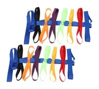 Housoutil 2pcs Safety Walking Rope for Preschool and Nursery Schools, Sturdy Nylon Material with Colorful Handles, Holds 12 and 2 Teachers, Encourages Independence and Lasting Use in Daily