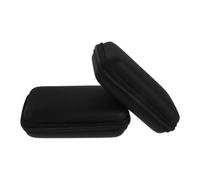 Housoutil 2pcs Saxophone Reed Case for Tenor Sax and Trumpet Reeds Shockproof Pu Storage Box with Smooth Zipper Lightweight and Elegant the Go and Stage Performances