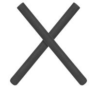 Housoutil 2pcs Silicone Drum Stick Caps for Drumsticks with Mute Cover and Quick Bounce Back Black Replaceable Protective Covers for Playing the Drum Practice