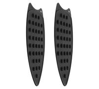 Housoutil 2pcs Silicone Ironing Board Pad for Steam Irons with Heat Resistant Thickened Cushioned Structure and Hanging Hole, Portable Tabletop Iron Thermal Pad for Rented Spaces and Small