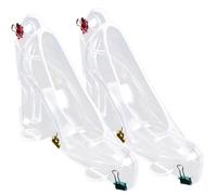 Housoutil 2pcs Small High Heel Chocolate Mold Baking Tool for Creative Candy and Chocolate Candy Moulds Home Use Mold Set