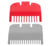Housoutil 2PCS Small Plastic Clipper Guards Attachments for Hair Clippers Professional Grooming Trimmer Guides Cutting Guide Combs for Precise Styling