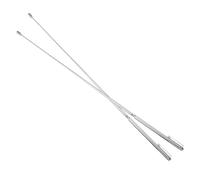 Housoutil 2pcs Stainless Steel Dowsing Rods for Compass with Flexible and Portable Design, Outdoor Camping Detection Rods for Divining and Water Witching