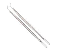 Housoutil 2pcs Stainless Steel Eyelash Separation Tool and Eyebrow Comb, Easy to Handle Lash Lift Comb with Sturdy Material, for Precise Eyebrow Grooming and Eyelash Separation