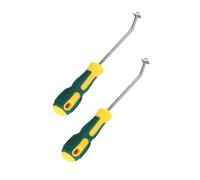 Housoutil 2pcs Sturdy Tile Cleaning Device with Non-slip Handle and Tungsten Steel Alloy Construction for Efficient Floor Gap Cleaning and Tile Joint Removal in Home and Commercial Use