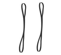 Housoutil 2pcs Turntable Belt Replacement Rubber Drive Belts for Record Player Cassette Tape Machine Resistant to Breakage Easy Replacement Accessories