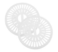 Housoutil 2pcs Universal Washer Spinner Cap Covers 27cm Diameter Plastic Dryer Spinner Replacement Parts for Washing Machine Dryer Accessories