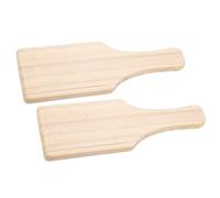 Housoutil 2pcs Wooden Pottery Clay Modeling Boards Clay Tools for Handmade Pottery Crafting and Ceramic at Home Or Workshop