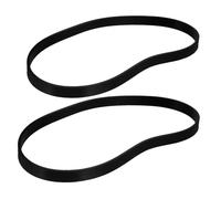 Housoutil 2pcs Woodworking Saw Rubber Belts Replacement Bands for Cutter Machine Anti-Slip Noise Reduction Rubber Chain for Saw Wheel Repair and Maintenance Accessories
