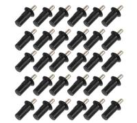 Housoutil 30Pcs Spring Loaded Shutter Repair Pins 0.98 Inch Telescopic Replacement Bolts for Plantation Shutters Window Hardware and Furniture Connection