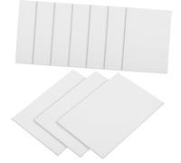 Housoutil 30Pcs White Thick Cardstock Game Card Covers Protective Blank Card Stock for Trading Invitations Craft Projects