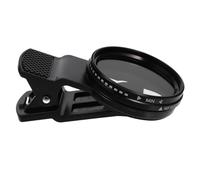 Housoutil 37mm Universal Phone Lens Filter Nd2-400 Clip-on Camera Filter for Smartphones, Portable and Compact with Aluminum Alloy Material, for Traffic Flow and Cloud Photography