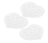 Housoutil 3pcs Bow Nail Molds Silicone Decorative Nail Art Molds for Resin for Parties and Salon Use