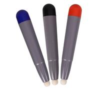 Housoutil 3pcs Capacitive Screen Stylus Pen Felt Tip Universal Electronic Whiteboard Writing Screens Precise Red Blue Interactive Displays Tablets