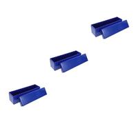 Housoutil 3pcs Coin Storage Box for Collectors Coin Holder with Slots for Easy Viewing and Organizing Protects Against Scratches and Damage