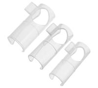 Housoutil 3pcs Flute Blower Aid with Nylon Membrane Protector for Beginners, Helps Control Pitch and Tone Quality, Suitable for Bamboo Flute Playing in Multiple Keys