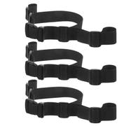 Housoutil 3pcs High Chair Harness Straps and Infants, Adjustable Length Polyester Safety Straps Suitable for High Chairs and Strollers at Home or Restaurant