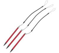 Housoutil 3pcs Resistive Touchscreen Stylus Pens with Palm Rejection Technology and Natural Hand Placement, Plastic and Aluminium Material, Fine Tip Design with Spring Coil for Tablet