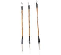 Housoutil 3Pcs Traditional Chinese Calligraphy Brush Set with Large Medium Small Sizes Multi-Function Water Writing Brushes for Calligraphy Art Painting and Writing Practice in Beginners’