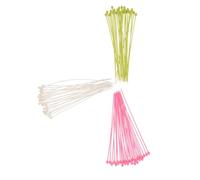 Housoutil 3set Perming Tools Plastic Perm Needles Hair Roller Styling Accessories for Hairdressing for Creating Heatless Curls and Securely Holding Long Hair in Place Random Color