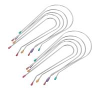 Housoutil 40pcs Hot Roller Curler Replacement Clips Set with U-shaped Secure Pins for Small to Jumbo Hair Rollers 0.75"-1.75" Assorted Sizes for Professional Styling and Heat Protection