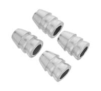 Housoutil 4pcs Extended Metal Wedges for Axe Handle and Hammer Handle Replacement Kit, Wear Resistant with Enhanced Stability, Precision Shaping for Secure Head Fixing, for Garden Tool