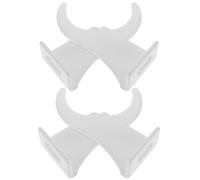 Housoutil 4pcs Heavy Duty Radiator Hooks with Quick Installation Radiator Support Racks for Hanging Compatible with Copper Aluminum and Steel