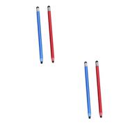 Housoutil 4pcs Lightweight Double Head Stylus Pen for Phone and Tablet Capacitive Touch Screen Pens for Handwriting and Tablet Accessories