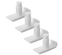Housoutil 4pcs Nonstick Walker Ski Glides for Elderly Walkers Plastic Anti-Slip Feet Glides Prevent Sinking into Mud Or Snow Small Sliders for Hiking and Trekking