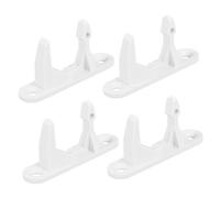 Housoutil 4pcs Plastic Washer Machine Door Striker Convenient Washing Machine Door Striker for Home Repair and Replacement