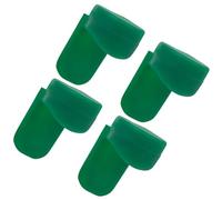 Housoutil 4pcs Silicone Clarinet Thumb Rest for Instrument Accessory Green Colour Soft Cushion to Sore Thumbs for Friends Learning Clarinet