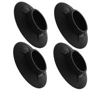 Housoutil 4pcs Slip Mats Washer Vibration Walking Pads Rubber Foot Pads Washer and Dryer Supplies Washing Machine Stabilizer Mat