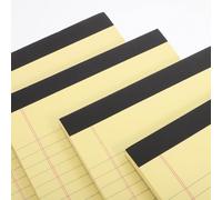 Housoutil 4pcs Small Notepad Set with Horizontal Line Layout, Tearable Memo Pads Made of Paper, Convenient for Home and Office Use, Compact Student Writing Legal Pads