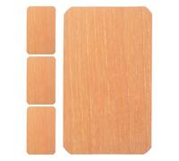 Housoutil 4pcs Spanish Cedar Humidor Sheets Large Size Wood Dividers with Moisture Absorption Maintaining Humidity for Cigar Storage in Offices and Bars