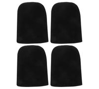Housoutil 4pcs Wheelchair Footrest Protective Cover for Seniors, Soft Neoprene Footrest Cushion Pads for Footplates and Feet, Long Term Use, Anti-Slip Leg Rest Padding for Wheelchair Comfort