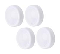 Housoutil 4pcs Wireless Touch LED Night Lights Battery Powered Cordless Lamps for Bedroom Closet Living Soft Cozy Lighting